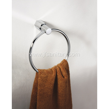 Circle Single Towel Ring Above Toilet